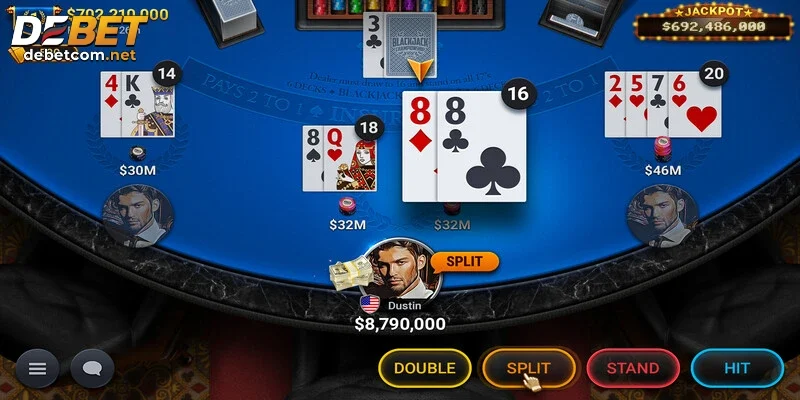 Hướng dẫn tham gia đánh bài Blackjack đổi thưởng