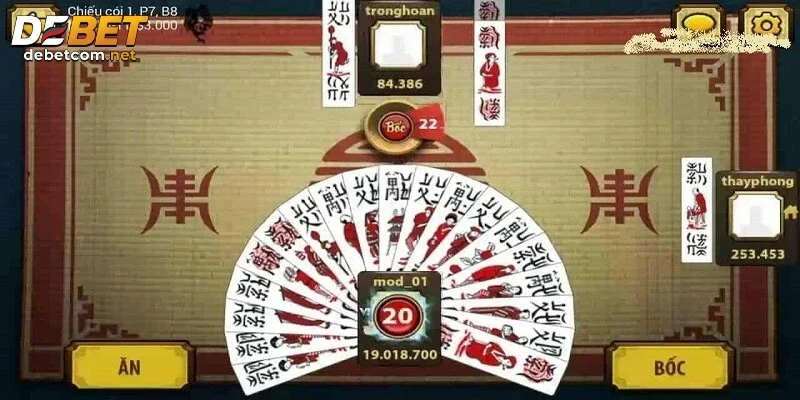 Hiểu cách chơi bài chắn và áp nhanh tại game Debet