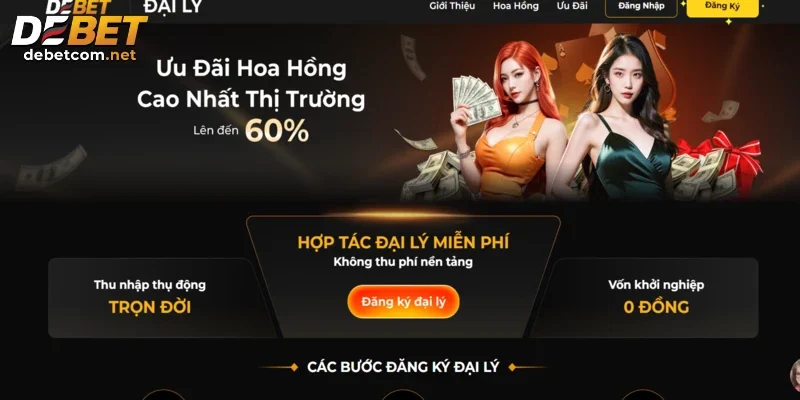 Đại lý Debet là công việc trực tuyến dễ kiếm tiền