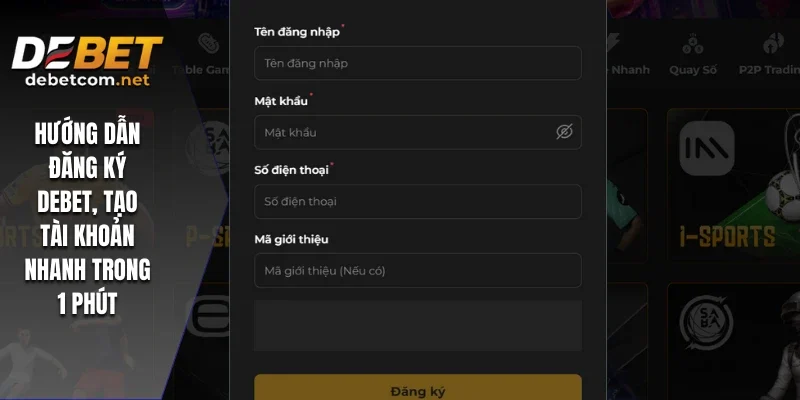 Đăng Ký Debet