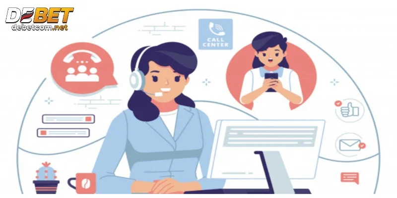 Liên hệ qua nền tảng mạng xã hội được dẫn liên kết