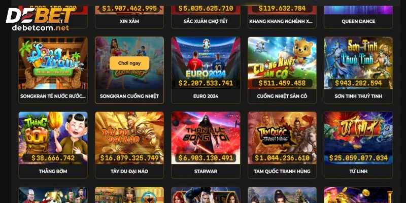 Chú ý đến các tựa game có khu hũ jackpot giá trị